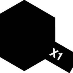 Peinture X1 Noir brillant 10 ml | Tamiya (0000 1299) - Maquette à monter