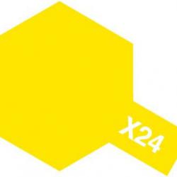 Peinture X24 Jaune translucide 10 ml | Tamiya (0000 1277)