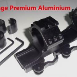 Montage rapide TIROPTIC colliers 30mm et 25,4mm