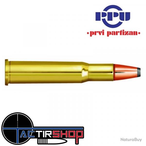 Munition PARTIZAN PPU cal.30-30 Win FSP Flat Soft Point 150 grains boite de 20