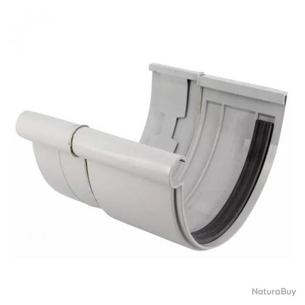 Jonction de dilatation Nicoll JND33 en Techtan pour gouttire  coller LG33 gris clair
