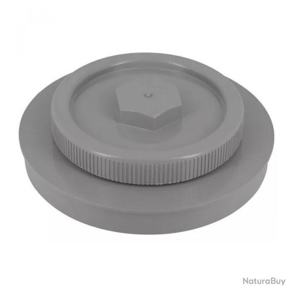 Tampon de visite Nicoll FB avec bouchon D200mm en PVC mle-femelle couleur gris clair  coller