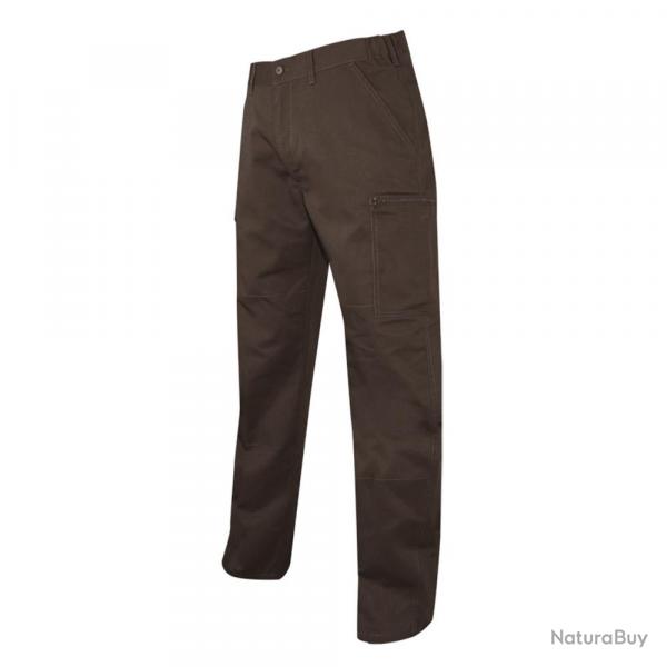 Pantalon multipoche marron LMA T40 (Taille 40)