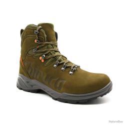 Chaussures Sequoïa 01 Gore Tex en nubuck hydrofuge kaki