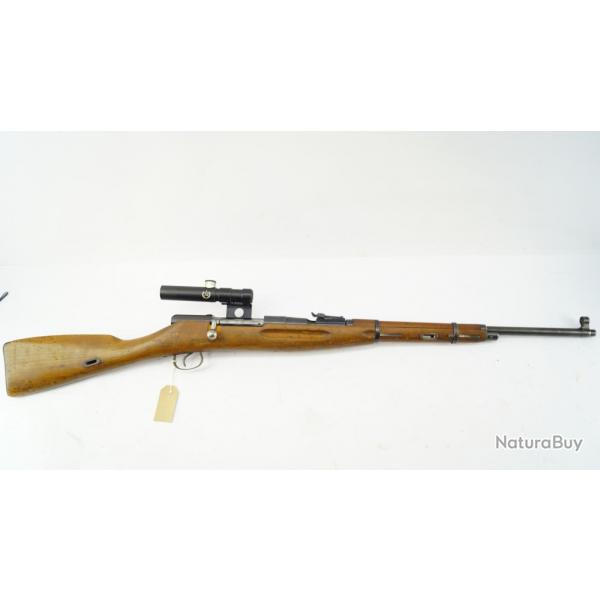 Carabine &agrave; verrou WZ 48 22LR avec lunette PU dat&eacute; 1956