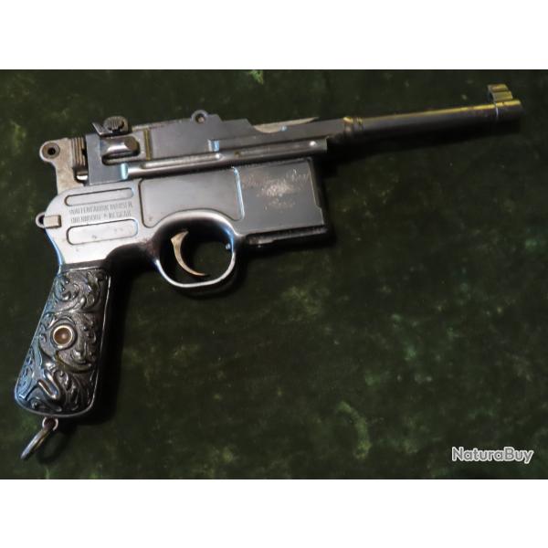 Rare Mauser C96 "bolo" 6 coups calibre 7x63  Mauser