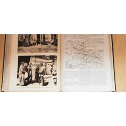 Très grand ancien livre relié "l'illustration" sur l'année 1918