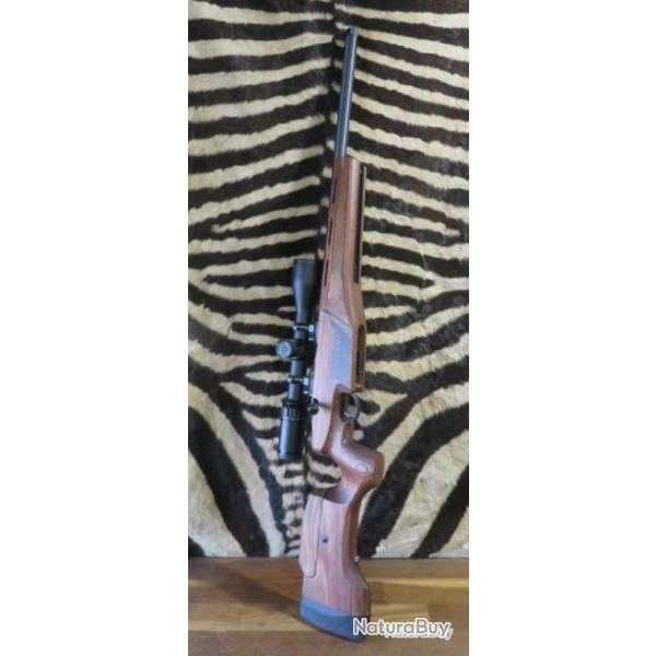 Carabine SAKO Quad Range cal.22lr canon lourd 56 cm filet + lunette HAWKE 4-16x50