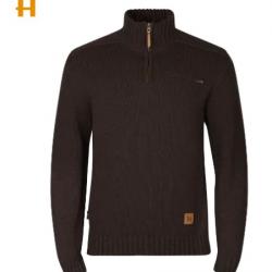 Vente Flash !  Pull Harkila  Annaboda Basic 2.0 HSP coloris : Demitasse brown