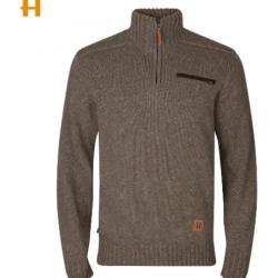 Vente Flash ! Pull Harkila  Annaboda BASIC 2.0 HSP coloris : Dark Sand