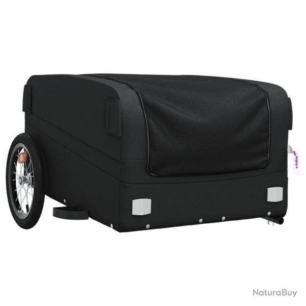 Remorque chariot transport de vlo 45 kg fer noir 02_0044074