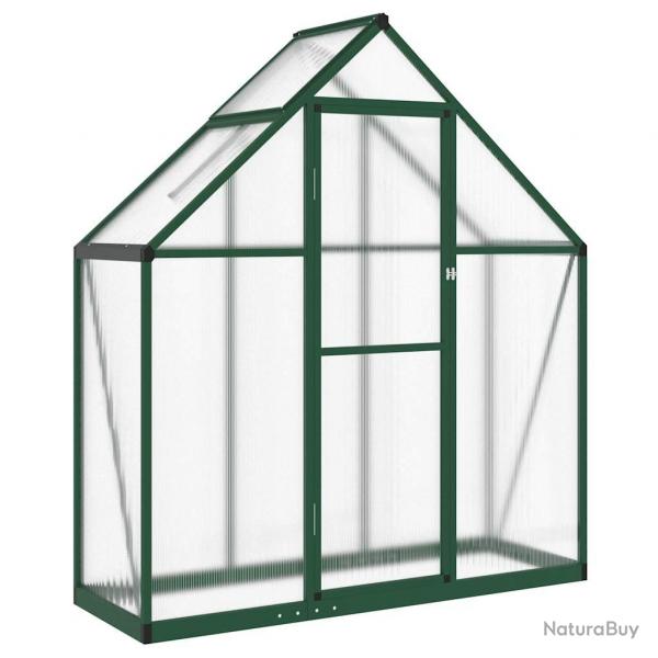 Serre tente abri plante fleur lgumes avec cadre de base 169 x 58 x 195 cm aluminium vert 02_0044493