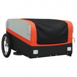 Remorque chariot transport de vélo 45 kg fer Orange 02_0044164