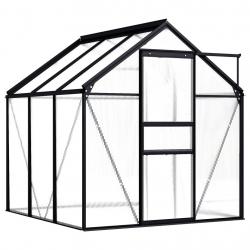 Serre tente abri plante fleur légumes aluminium 3,61 m² anthracite 02_0044464