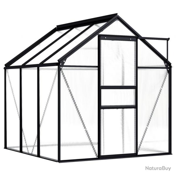 Serre tente abri plante fleur lgumes aluminium 3,61 m anthracite 02_0044464