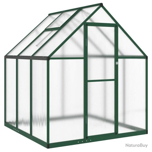 Serre tente abri plante fleur lgumes avec cadre de base 169 x 169 x 195 cm aluminium vert 02_00444