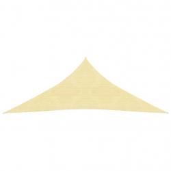 Parasol en pehd triangulaire 5 x 5 x 5 m beige 02_0008596