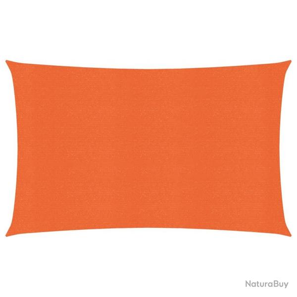 Voile d'ombrage 160 g/m orange 2,5 x 4,5 m PEHD 02_0009232