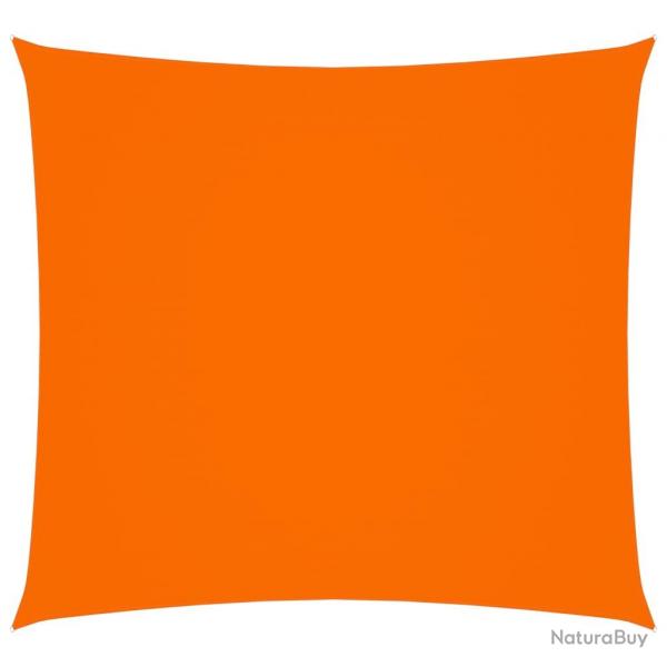 Voile toile d'ombrage parasol tissu oxford carr 2,5 x 2,5 m orange 02_0009462