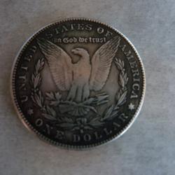 Pièce de 1 dollar en argent de 1888 morgan