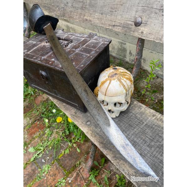 Sabre d'abordage rglementaire franais mod 1833 cuillres  pot / Manuf Royale de Chatellerault