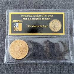 Pièce en or 50 Pesos - scellée - 52 g - Plus grosse pièce en or ( Alternative 20 Francs)