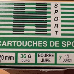 Cartouches Gilles H sport verte BT22 (lot de 3 boites)