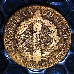 France piece de 2 sols aux faisceau Louis XVI 1792 HB