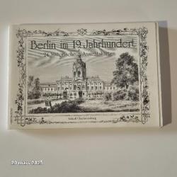 Bloc de 24 reproductions de cartes postales sur Berlin en 1800-1900, Charlottenburg,
