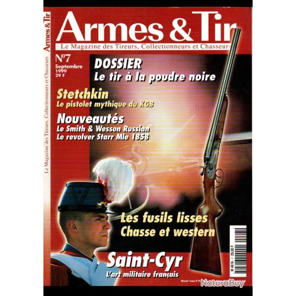 armes et tir 7 saint-cyr, smith et wesson 3 44 russian, 14 modles air comprim, stetchkine, fusil u