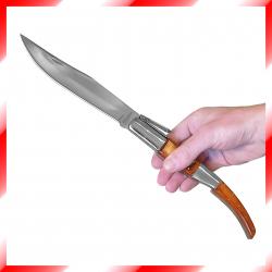 Navaja (couteau pliant géant) Inox - Lame de 16,9 cm