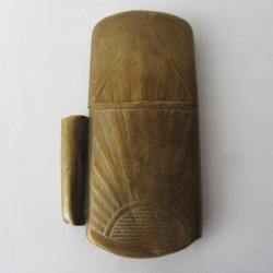 Briquet en laiton - Essence et amadou 1910/20