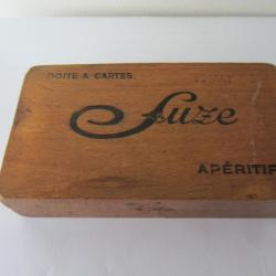 Boites à cartes publicitaire Suze apéritif 1950