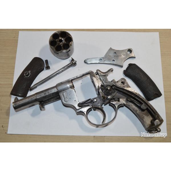 Revolver Militaire Franais Modle 1873 /  73 Pistolet 1914/1918  reviser ST Etienne 1877 Soldat