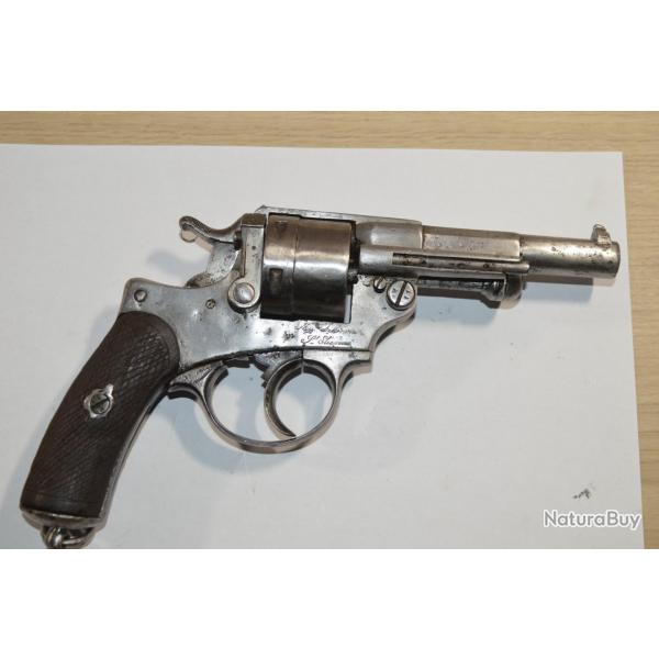 Revolver Modle 1873 St Etienne Pistolet 1873 France WW1 14/18 Restauration TIR Collection