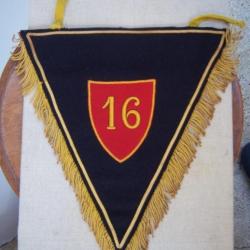 16° RA Flamme Clairon Trompette Artillerie