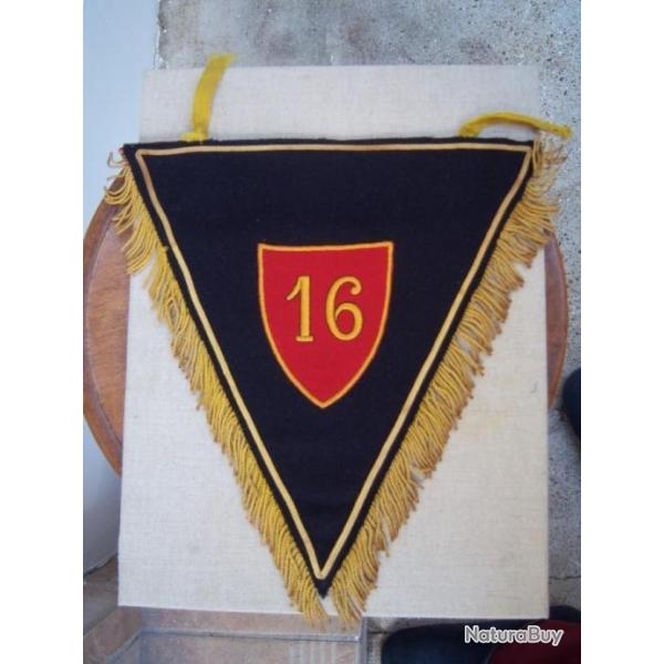 16 RA Flamme Clairon Trompette Artillerie