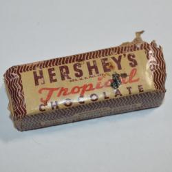 Tropical chocolate bar Hershey's Tropical Chocolate  Américain WW2 1939/1945 Ration US USA