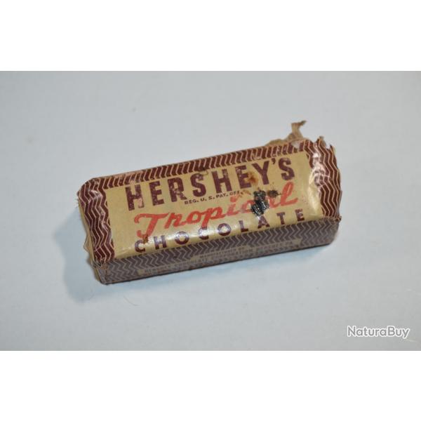 Tropical chocolate bar Hershey's Tropical Chocolate  Amricain WW2 1939/1945 Ration US USA