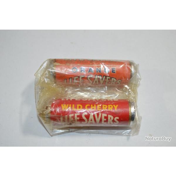 Bonbon original Ration USA Amricain 1939/1945 WW2 Equipement Soldat Life Savers Wild Cherry Candy