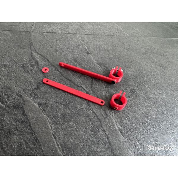 Bague et bras de levier pour case slider lee pro 4000