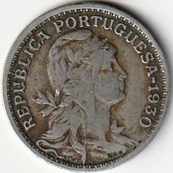 Pièce de Monnaie Portugal 50 centavos 1930 Recherchée