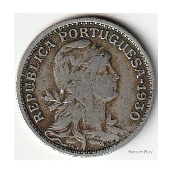 Pice de Monnaie Portugal 50 centavos 1930 Recherche