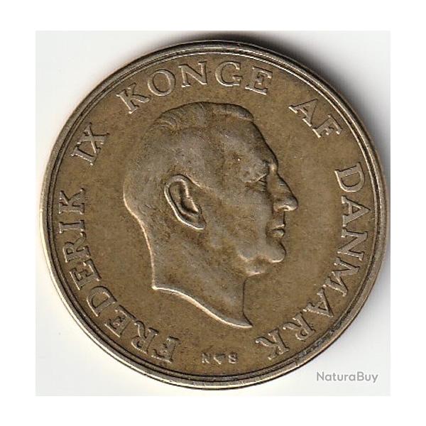 Pice de Monnaie Danemark  2 kroner - Frederik IX 1952