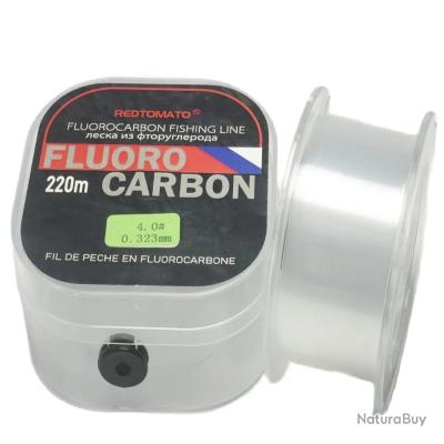 Fil De Pêche Fluorocarbone Titane Varivas Hardtop - 50 M, 0,185 Mm, 5 Lb - Neuf