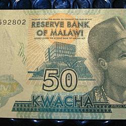 Malawi billet de 50 kwacha superbe
