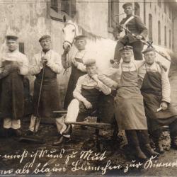 CPA -Photo - Un Groupe Soldats Allemands -N&deg;1004