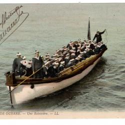 CPA -MARINE DE GUERRE - UNE BALEINIÈRE N°341