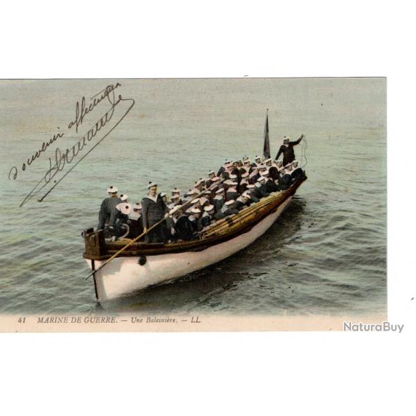 CPA -MARINE DE GUERRE - UNE BALEINIRE N341