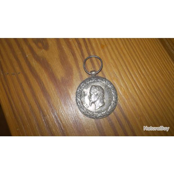 medaille campagne d'italie 1859 napIII sans ruban